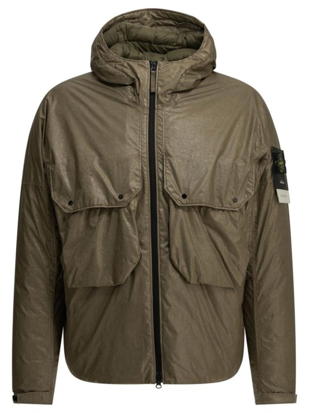Stone Island Light Nylon 3L-Tc Short Down Jacket Tag Size M Men